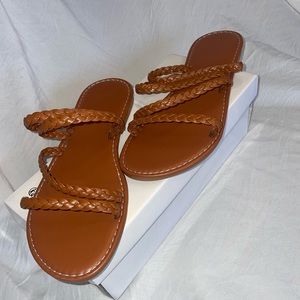 SHEIN sandals, brand new never worn. Perfect for spring and summer!